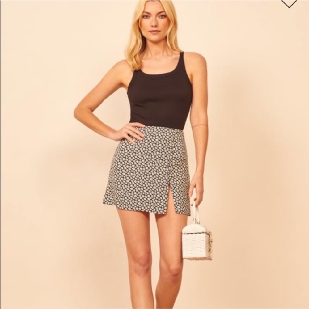 reformation fran skirt in quinto